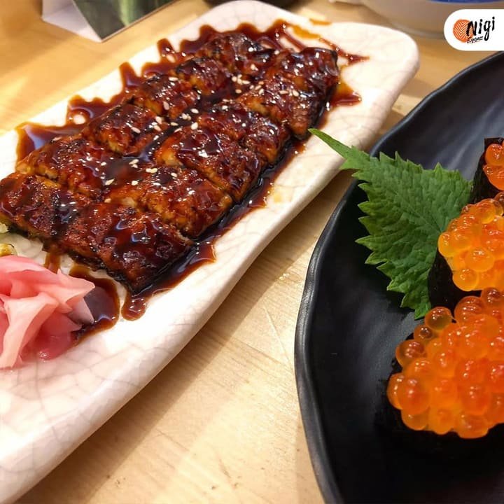 A dish served at Nigi Express, photograph 5