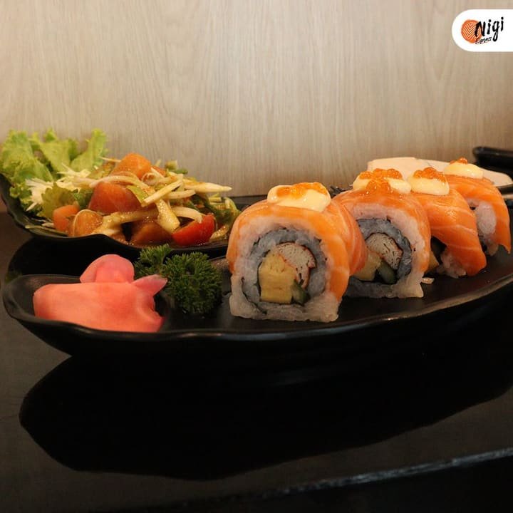 A dish served at Nigi Express, photograph 15