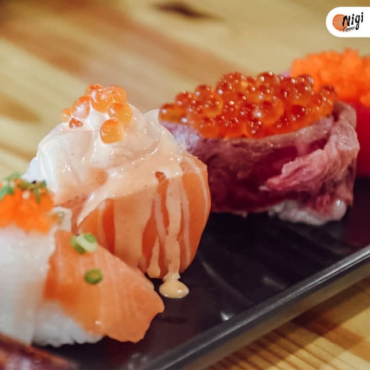A dish served at Nigi Express, photograph 16