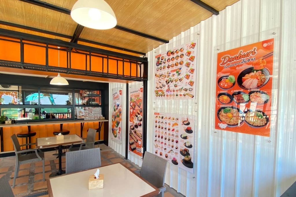 Inside the Nigi Express counter